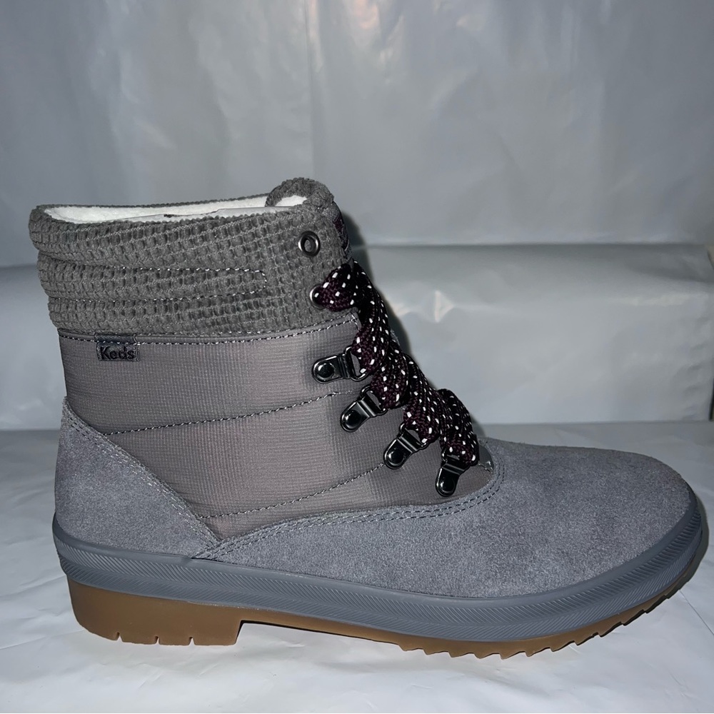 Keds Camp Boot Suede w/ Thinsulate Women Charcoal